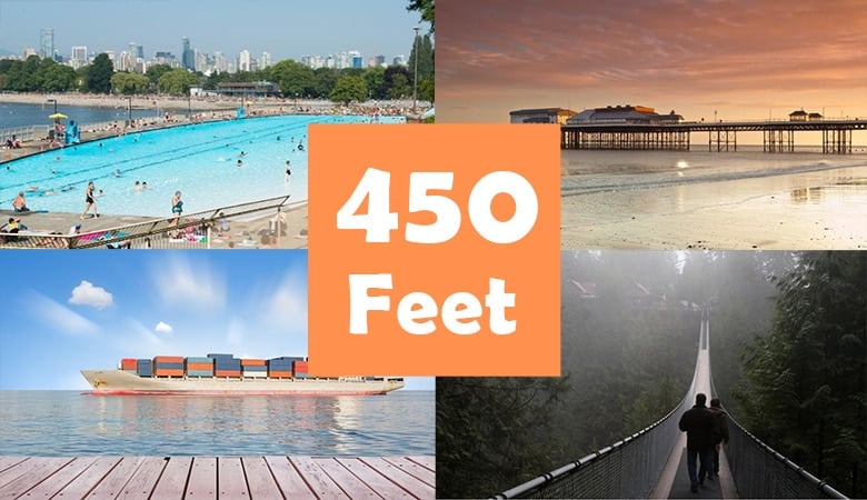 11 Things That Are About 450 Feet (ft) Long