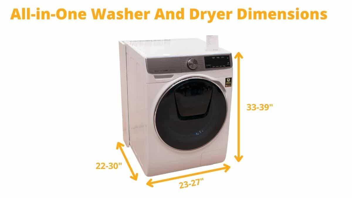 Washer And Dryer Dimensions A Complete Size Guide